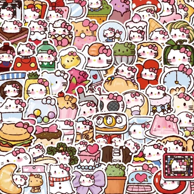 Nhãn Dán Hello Kitty - Set 100 Sticker Mèo Đáng Yêu Trang Trí Laptop Điện Thoại Giá Chỉ 22000đ 16 Nhãn Dán Hello Kitty - Set 100 Sticker Mèo Đáng Yêu Trang Trí Laptop Điện Thoại Giá Chỉ 22000đ 16