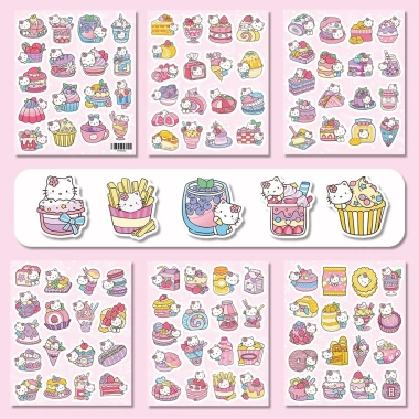 Nhãn Dán Hello Kitty - Set 100 Sticker Mèo Đáng Yêu Trang Trí Laptop Điện Thoại Giá Chỉ 22000đ 19 Nhãn Dán Hello Kitty - Set 100 Sticker Mèo Đáng Yêu Trang Trí Laptop Điện Thoại Giá Chỉ 22000đ 19