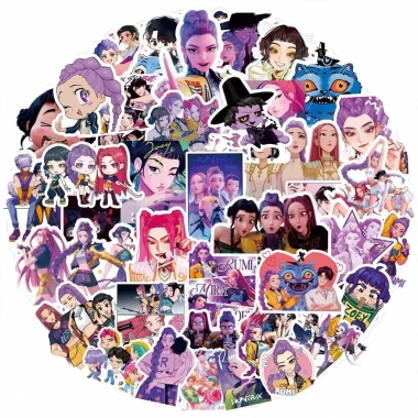 Nhãn dán Thợ săn quỷ KPop - Giá 224.759 VND, giảm giá, dán bám chắc, phong cách