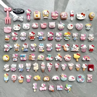 Nhãn dán tủ lạnh Hellokitty KT Cat từ tính - Phim hoạt hình dễ thương, nhựa cao cấp, phụ kiện nhỏ, giá ưu đãi 108.900₫