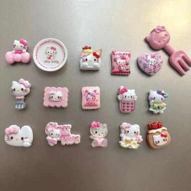 Nhãn dán tủ lạnh Hellokitty KT Cat từ tính - Phim hoạt hình dễ thương, nhựa cao cấp, phụ kiện nhỏ, giá ưu đãi 108.900₫