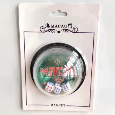 Nhãn dán tủ lạnh Ma Cao - Kho báu xúc xắc Roulette, ba và năm xúc xắc, giá ưu đãi 162.800 VND 6