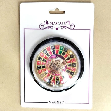 Nhãn dán tủ lạnh Ma Cao - Kho báu xúc xắc Roulette, ba và năm xúc xắc, giá ưu đãi 162.800 VND 8