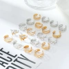 Nhẫn Mở Chân Retro Bạc/Vàng Chịu Mài Mòn - Phong Cách Teen Nữ, Giá Ưu Đãi 39.050₫ 6
