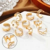 Nhẫn Mở Chân Retro Bạc/Vàng Chịu Mài Mòn - Phong Cách Teen Nữ, Giá Ưu Đãi 39.050₫ 9