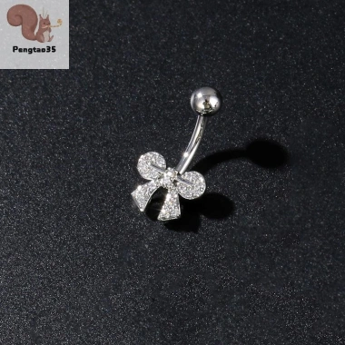 Nhẫn rốn hoa thép không gỉ cho nữ - Khuyên bụng xỏ lỗ bền, COD 39.7k 3 Nhẫn rốn hoa thép không gỉ cho nữ - Khuyên bụng xỏ lỗ bền, COD 39.7k 3
