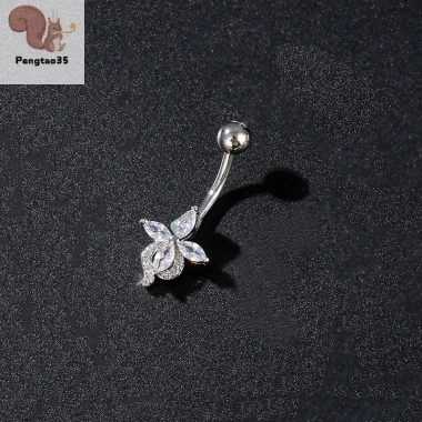 Nhẫn rốn hoa thép không gỉ cho nữ - Khuyên bụng xỏ lỗ bền, COD 39.7k 5 Nhẫn rốn hoa thép không gỉ cho nữ - Khuyên bụng xỏ lỗ bền, COD 39.7k 5