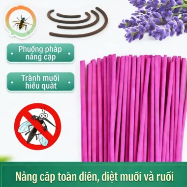 Nhang Diệt Muỗi Ruồi Cao Cấp - Công Thức Mạnh, Hiệu Quả 100% Dùng Cho Nhà Vệ Sinh, Nhà Hàng, Bếp - 73.445₫