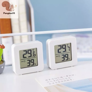 Nhiệt kế điện tử Pengtao35 đo độ ẩm, nhiệt độ khô ướt, treo tường - 57.750 VND