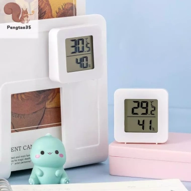 Nhiệt kế điện tử Pengtao35 đo độ ẩm, nhiệt độ khô ướt, treo tường - 57.750 VND
