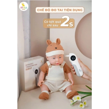 Nhiệt kế hồng ngoại Moaz MB097 - Michi Baby MC759, Bảo hành 12 tháng, Giá ưu đãi 735.000₫