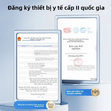 Nhiệt kế y tế sạc lại, đo tai và trán chính xác cho trẻ sơ sinh - Giá ưu đãi 1.41tr