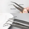 Nhíp gắp đầu nhọn 12cm loại tốt - Độ bền cao, gắp đồ thủ công, chỉ 30.000₫ 6