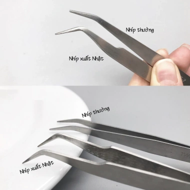 Nhíp gắp đầu nhọn 12cm loại tốt - Độ bền cao, gắp đồ thủ công, chỉ 30.000₫