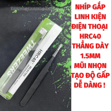 Nhíp kẹp linh kiện điện tử chân thẳng, công chuẩn - Giá 30.000₫, ưu đãi ngay 4