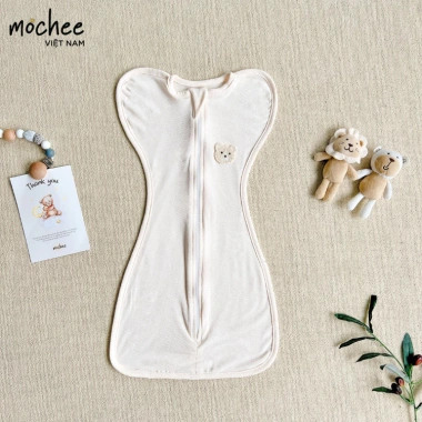 Nhộng Chũn Mesh Mochee Vải Thở Siêu Mềm Co Dãn Giúp Bé Ngủ Sâu - Michi Baby MC552