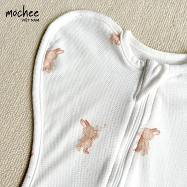 Nhộng Chũn Mesh Mochee Vải Thở Siêu Mềm Co Dãn Giúp Bé Ngủ Sâu - Michi Baby MC552