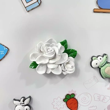 Nhựa Hoa Tủ Lạnh 3D Miếng Dán - Mô Phỏng Thực Vật Ba Chiều, Giá 104.500₫ 3
