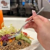 Nĩa ăn tối thép không gỉ + dao kéo Hàn Quốc – salad, tráng miệng, trái cây – COD 6