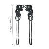 Nơ Bun Head Tóc Giả Hanfu Đuôi Ngựa Xoắn, Kẹp Móng Vuốt Nhẹ, Tóc Nối Dài Tự Nhiên – 178.200₫ 2