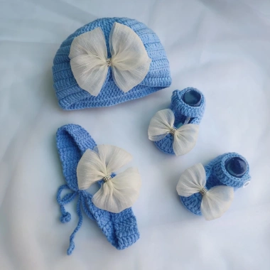 Nơ Voan Handmade Trang Trí Đồ Em Bé – Áo, Túi, Băng Đồ Giá Chỉ 12.000₫ 7