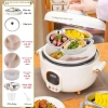 Nồi áp suất điện Hàn Quốc men gốm 3 ngăn đa năng, chống dính, nấu cơm nhanh 2