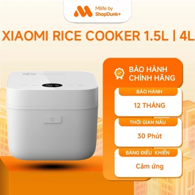 Nồi Cơm Điện Xiaomi 1.5L/4L Đa Năng, Chính Hãng, Bảo Hành 12 Tháng, Giá Ưu Đãi 1.4 Triệu