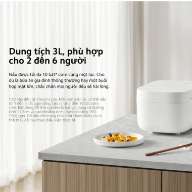 Nồi Cơm Điện Xiaomi 1.5L/4L Đa Năng, Chính Hãng, Bảo Hành 12 Tháng, Giá Ưu Đãi 1.4 Triệu