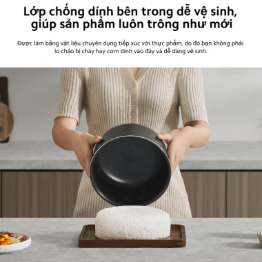 Nồi Cơm Điện Xiaomi 1.5L/4L Đa Năng, Chính Hãng, Bảo Hành 12 Tháng, Giá Ưu Đãi 1.4 Triệu