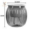Nồi Hoa Hình Bí Ngô Nhựa Trong Suốt Dày - Đồ Trang Trí Bàn, Giá Chỉ 23.650 VND 4