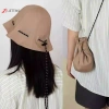 Nón Du Lịch Gấp Lại Chống Nắng - Vành Rộng Dây Rút Giá Cực Sốc Chỉ 115615đ 2