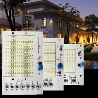 NORBORTO Chip Đèn LED SMD 2.835 10‑100W Độ Sáng Cao Bảng Đèn Trắng Điều Khiển Từ Xa 8