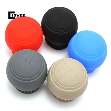 Núm chuyển số ô tô đa năng vỏ silicon bảo vệ, chống bụi, chống trượt, cần số bánh răng