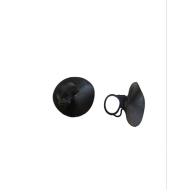 Núm hút cao su chân không đen bóng 5x3,5cm - Đỡ kính, hít dễ dàng, 15.000₫