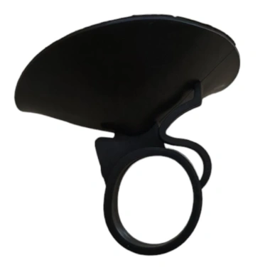 Núm hút cao su chân không đen bóng 5x3,5cm - Đỡ kính, hít dễ dàng, 15.000₫