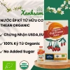 Nước ép kỷ tử hữu cơ Thean Organic - XanhSam Natural và Organic, giảm giá 550k