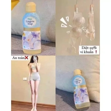 Nước giặt đồ lót Lingerie Soap Nhật Bản – Giữ mềm, không bám bẩn, giá 110.000 VND 4