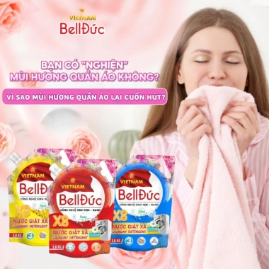 Nước giặt xả Bell Đức 3,8L – Tẩy sạch vết bẩn, hương thơm lâu, giá ưu đãi 75.050₫
