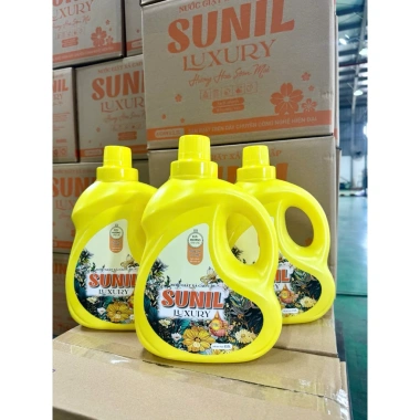 Nước giặt xả Sunil Luxury 2,2L - Sạch sâu, hương thơm sang, giảm giá 140k