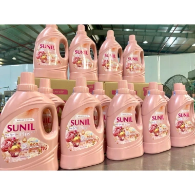 Nước giặt xả Sunil Plus++ cao cấp 1.5L giá ưu đãi 155k - Giặt sạch sâu, giữ màu, không gây kích ứng