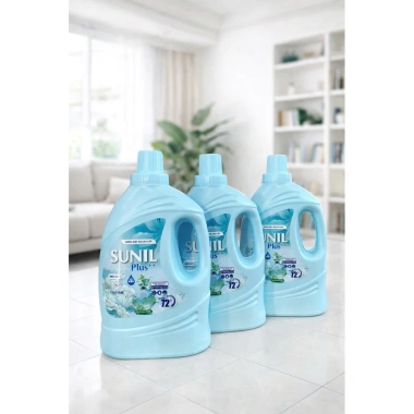 Nước giặt xả Sunil Plus++ cao cấp 1.5L giá ưu đãi 155k - Giặt sạch sâu, giữ màu, không gây kích ứng