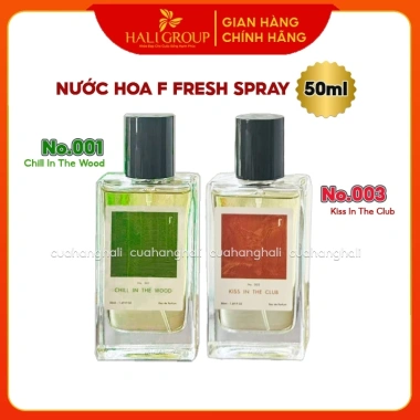 Nước hoa F Spray Unisex Gil Lê - Công nghệ lưu hương lâu 50ml, chỉ 390.000₫