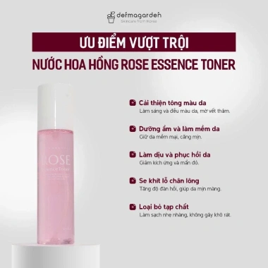 Nước Hoa Hồng Dermagarden Rose Essence Toner 150ml – Dưỡng ẩm, se khít lỗ chân lông, giảm còn 560k 5
