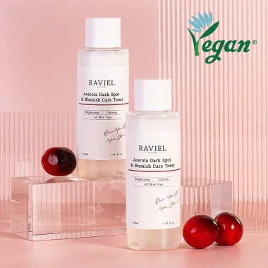 Nước Hoa Hồng Raviel Acerola Dark Spot Blemish Care Toner 150ml - Dưỡng Sáng, Mờ Thâm Vạch Đỏ, Giá Ưu Đãi 132.574₫ 2