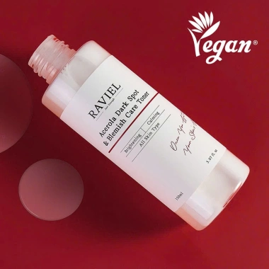 Nước Hoa Hồng Raviel Acerola Dark Spot Blemish Care Toner 150ml - Dưỡng Sáng, Mờ Thâm Vạch Đỏ, Giá Ưu Đãi 132.574₫ 3