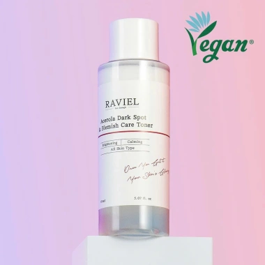 Nước Hoa Hồng Raviel Acerola Dark Spot Blemish Care Toner 150ml - Dưỡng Sáng, Mờ Thâm Vạch Đỏ, Giá Ưu Đãi 132.574₫ 5