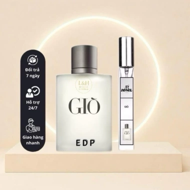 Nước Hoa Nam 10ml Acqua di Giò Trăng - Hương Tươi Mát Nam Tính, Tinh Tế, Giá 124.110 VND
