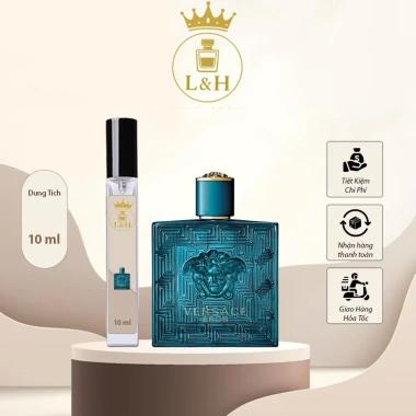 Nước hoa nam Ver.sáce 10ml - Hương nam tính sang trọng, giảm giá 22% chỉ 197.000₫