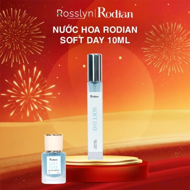 Nước Hoa Nữ Rodian Soft Day EDP 10ml/30ml Chính Hãng - Nhẹ Nhàng, Tươi Sáng, Thanh Khiết, 79.000₫