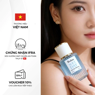 Nước Hoa Nữ Rodian Soft Day EDP 10ml/30ml Chính Hãng - Nhẹ Nhàng, Tươi Sáng, Thanh Khiết, 79.000₫ 3 Nước Hoa Nữ Rodian Soft Day EDP 10ml/30ml Chính Hãng - Nhẹ Nhàng, Tươi Sáng, Thanh Khiết, 79.000₫ 3